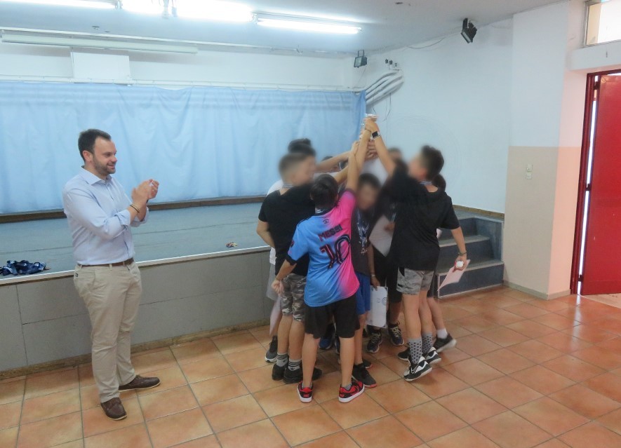 Βράβευση του 5ου και 11oυ Δημοτικού σχολείου Βύρωνα για τα Παμβυρώνεια 2024