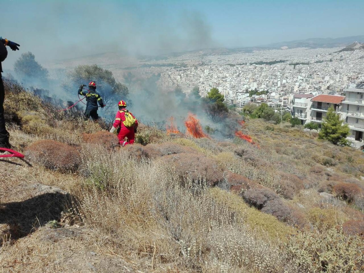 Επιτυχής κατάσβεση της πυρκαγιάς στη Γρανικού