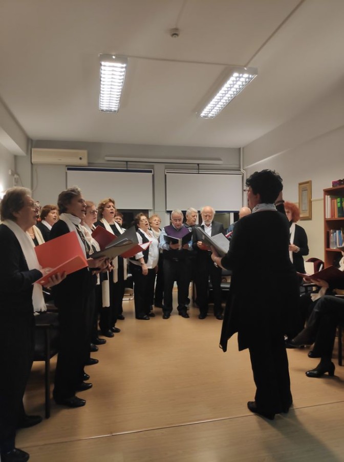 Με επιτυχία πραγματοποιήθηκε η Χριστουγεννιάτικη Εκδήλωση στα μέλη της Ψυχογηριατρικής Εταιρείας «ο Νέστωρ»