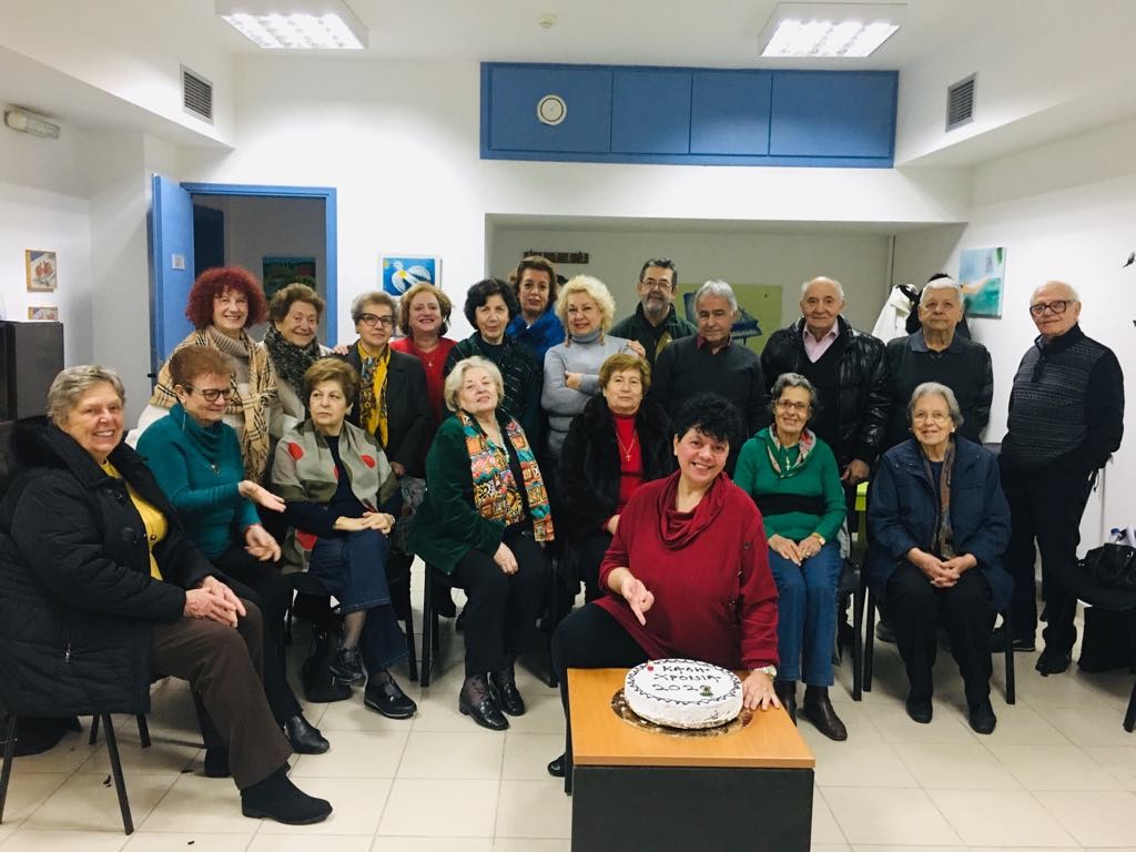 Η κοπή της πρωτοχρονιάτικης πίτας για το 2020, από τα Κ.Α.Π.Η. του Δήμου Βύρωνα