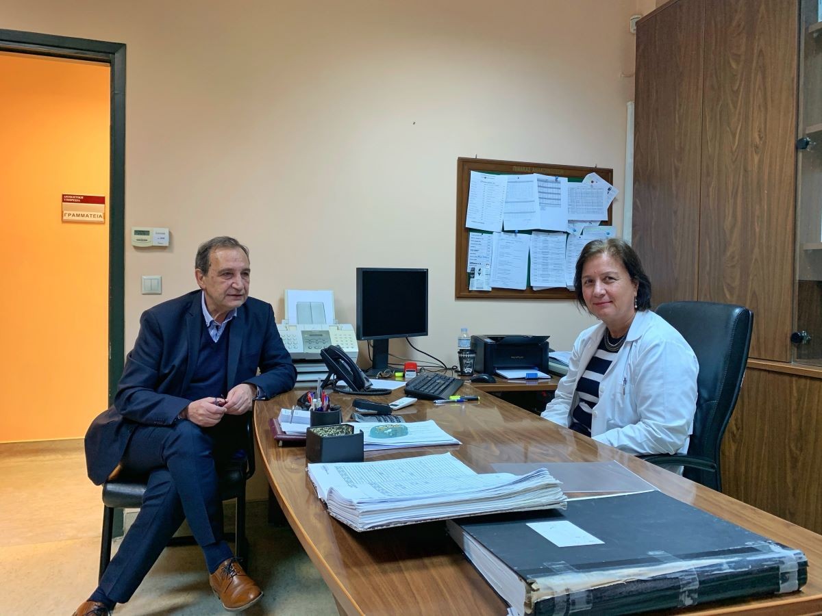 Γ. Κατωπόδης: “Δεν εφησυχάζουμε, αποφεύγουμε τον πανικό” - Επίσκεψη στο Κέντρο Υγείας Βύρωνα