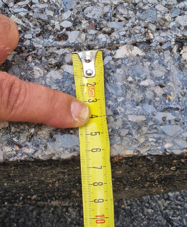 Ενημέρωση για τους ποιοτικούς ελέγχους στις ασφαλτοστρώσεις που βρίσκονται σε εξέλιξη 