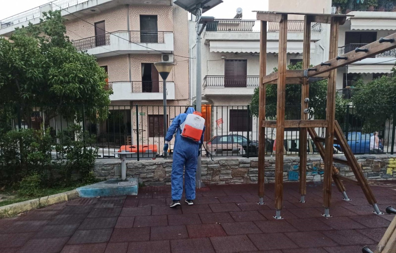 Κανονικά λειτουργούν οι τρεις παιδικές χαρές μετά τις απολυμάνσεις, λόγω των κρουσμάτων κορονοϊού στη δομή ανηλίκων της οδού Καλλιπόλεως