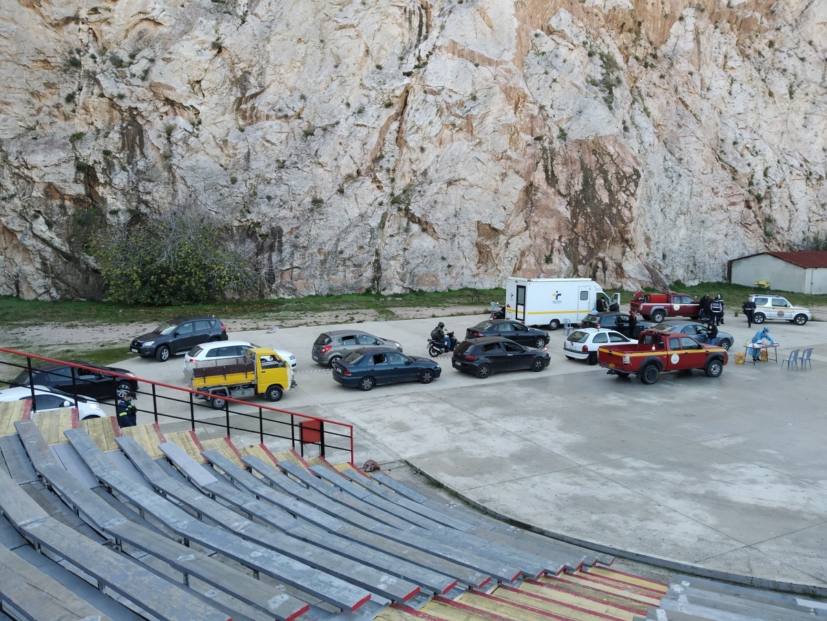 Περί τα 450  rapid test  κορονοϊού στο Δήμο Βύρωνα 