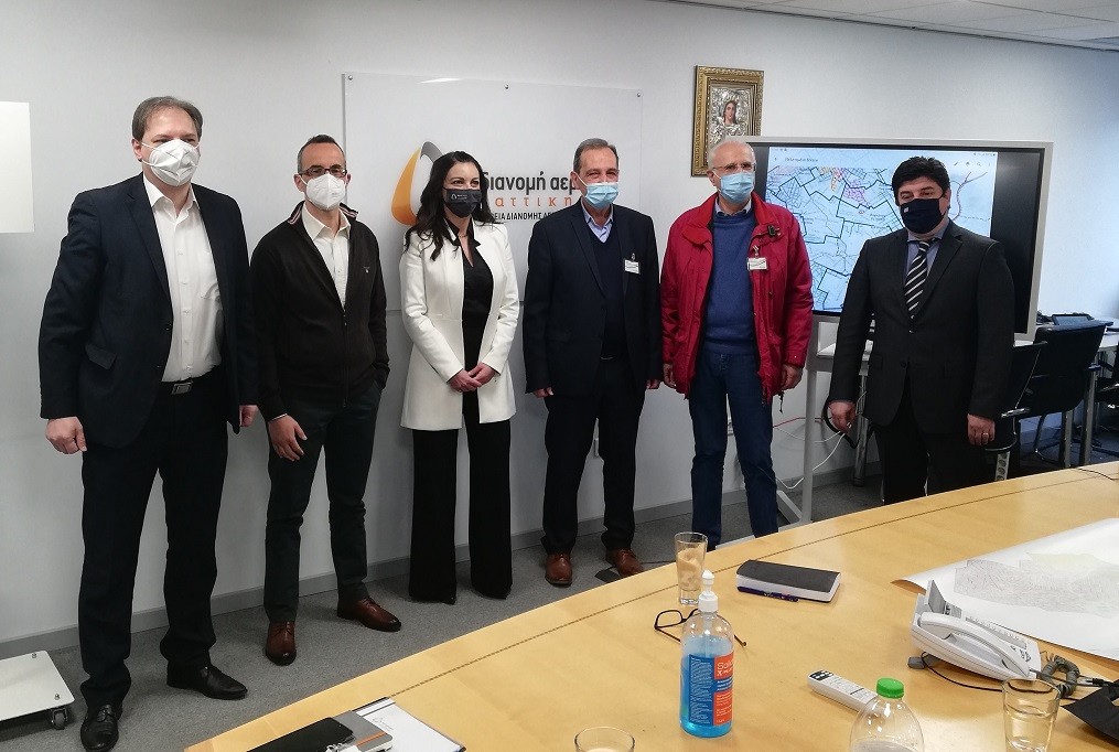 Το δίκτυο φυσικού αερίου επεκτείνεται - Αίτημα του δημάρχου για σύνδεση περισσότερων σχολείων και δημοτικών κτηρίων