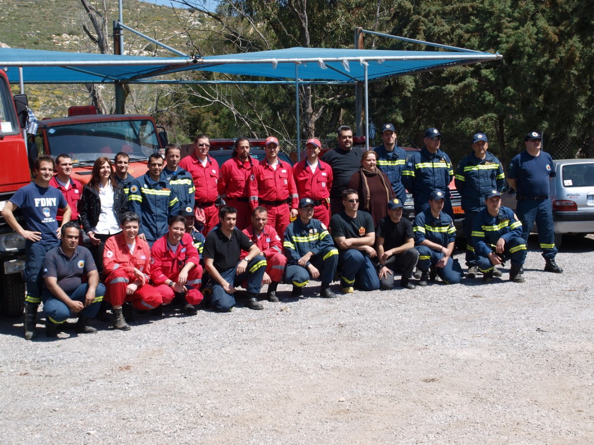 Οι εθελοντικές ομάδες δασοπροστασίας εκπαιδεύονται