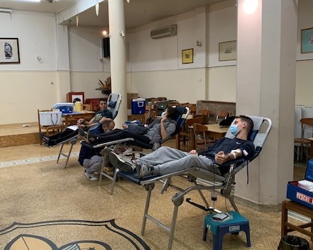 Με επιτυχία έγινε η αιμοδοσία του Δήμου Βύρωνα σε συνεργασία με το Γ.Ν.Α «Η Σωτηρία»