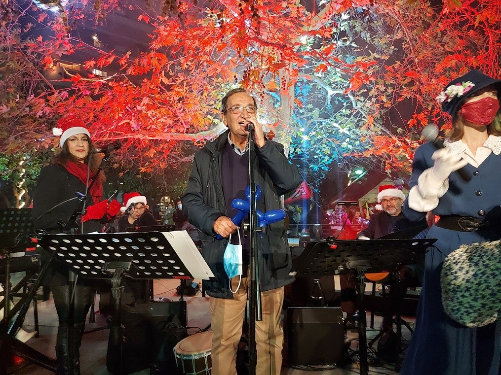 Με μεγάλη επιτυχία έγινε η έναρξη των Χριστουγεννιάτικων Εκδηλώσεων του Δήμου Βύρωνα, την Κυριακή 5 Δεκεμβρίου 