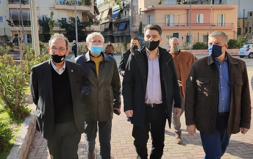 Επίσκεψη του Περιφερειάρχη Αττικής Γ. Πατούλη στο Βύρωνα