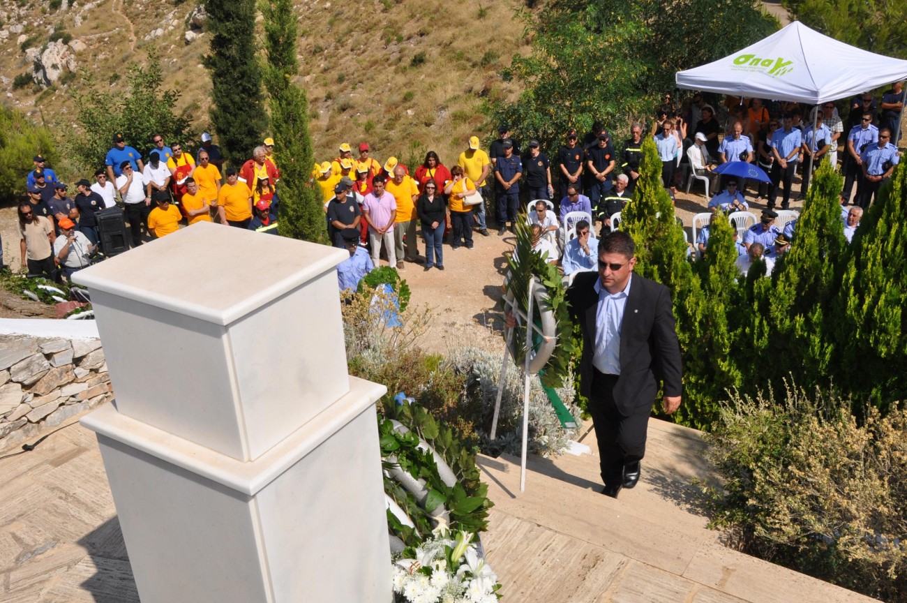 Επιμνημόσυνη δέηση για τους ήρωες του Υμηττού