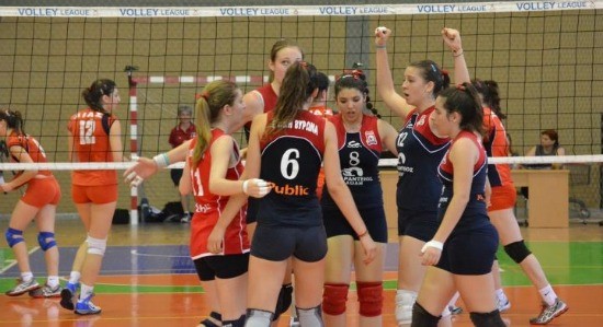 Την τρίτη θέση κατέλαβε η Ένωση Βύρωνα στο Final 4 Κορασίδων στο Βόλεϋ