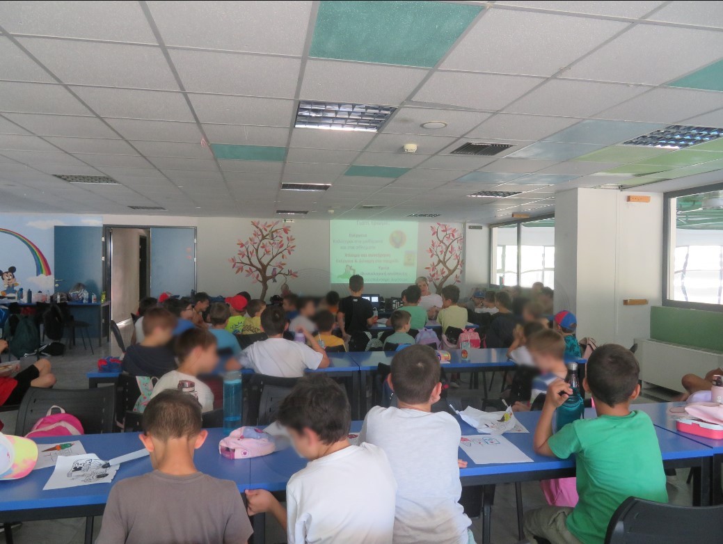 Πρόγραμμα αγωγής υγείας για την Υγιεινή Διατροφή στα παιδιά του προγράμματος «Καλοκαίρι στην πόλη»