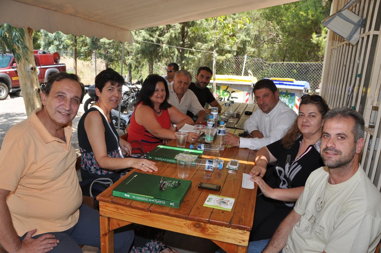 Αντιπροσωπεία του ΣΥΡΙΖΑ- ΕΚΜ στο Πυροφυλάκειο Βύρωνα