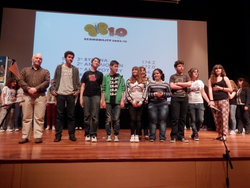 Μία ακόμα διάκριση στο Ecomobility για το 3ο Γυμνάσιο Βύρωνα