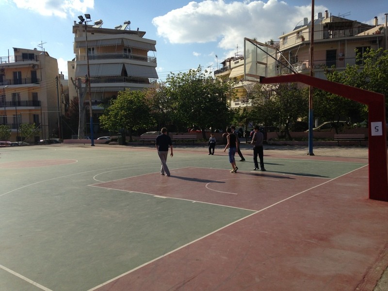 Παίξαμε μπάσκετ στον Βύρωνα