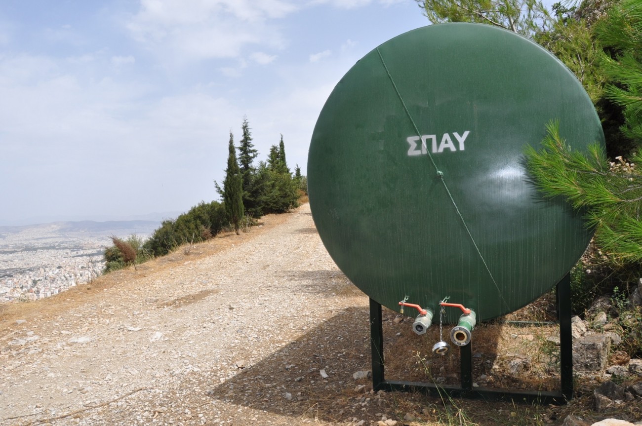 ΣΠΑΥ: 20 νέες δεξαμενές για την πυροπροστασία του Υμηττού