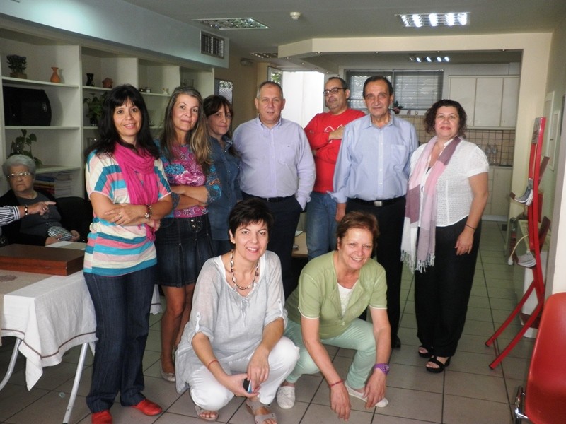 1 Οκτωβρίου 2014 «Ημέρα Τρίτης Ηλικίας»: Επίσκεψη του Δημάρχου Γρηγόρη Κατωπόδη στο ΚΑΠΗ Μεταμόρφωσης. 