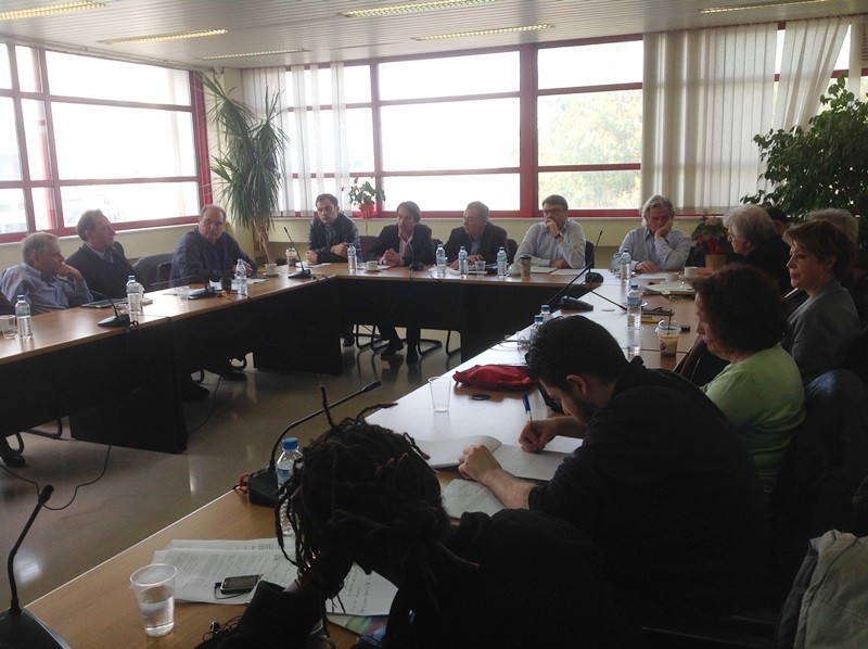 Συνέντευξη τύπου 10 δημαρχών της Αττικής που στηρίζονται από τη Ριζοσπαστική Αριστερά Σχετικά με τις εργασιακές σχέσεις στο χώρο της Αυτοδιοίκησης