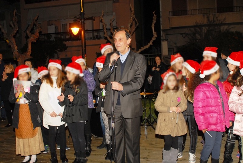 Η φωταγώγηση του Χριστουγεννιάτικου Δέντρου