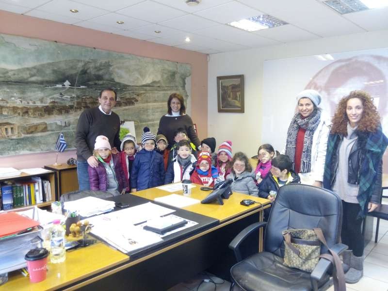 Εκπαιδευτική επίσκεψη Ιδιωτικού Παιδικού Σταθμού στον Δήμο Βύρωνα