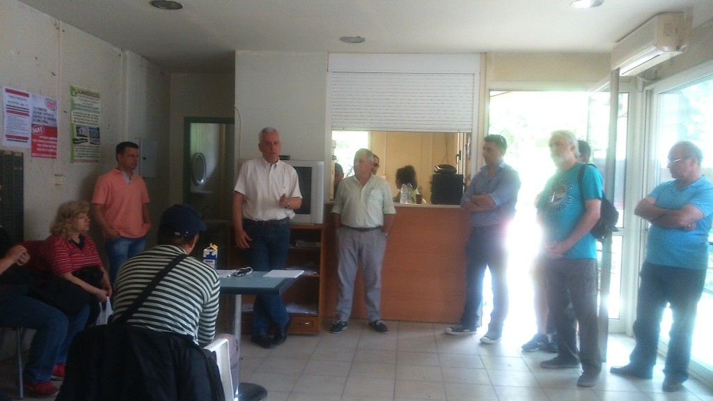 Ελέγχοντας και εμβολιάζοντας τους εργαζόμενους του Δήμου Βύρωνα