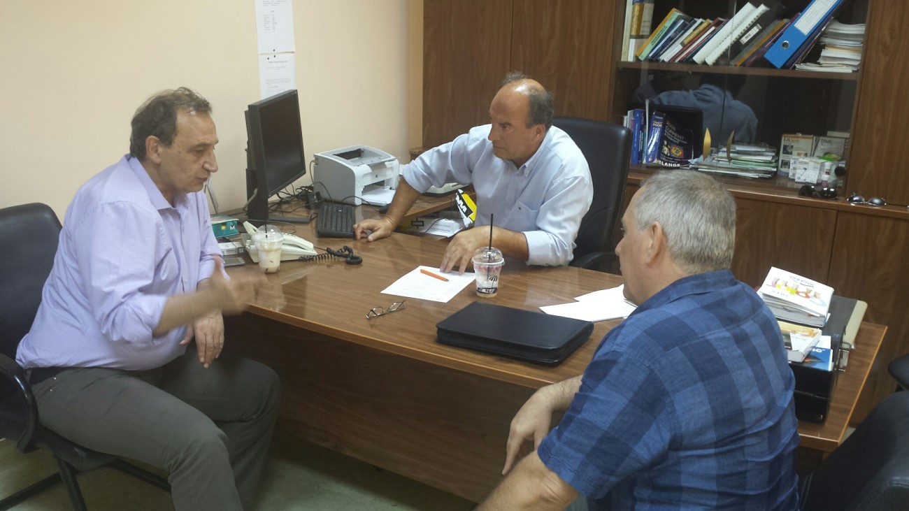 Επίσκεψη του Δημάρχου Βύρωνα και του Αντιδημάρχου Κοινωνικής Προστασίας στο ΚΥΒ