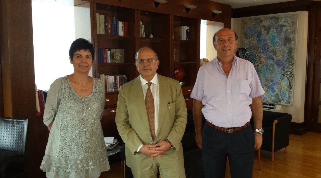 Συνάντηση της Δημοτικής Αρχής με τον Υπουργό Πολιτισμού