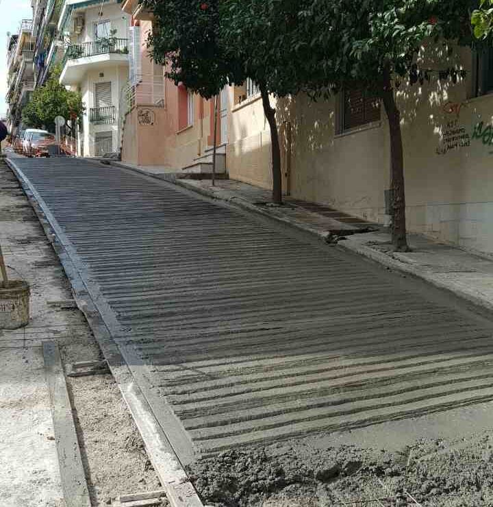 Συνεχίζονται με αμείωτο ρυθμό τα έργα στις οδούς του Δήμου Βύρωνα