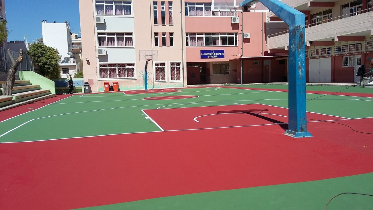 Προχωρούν με γοργούς ρυθμούς οι εργασίες στα σχολεία του Βύρωνα