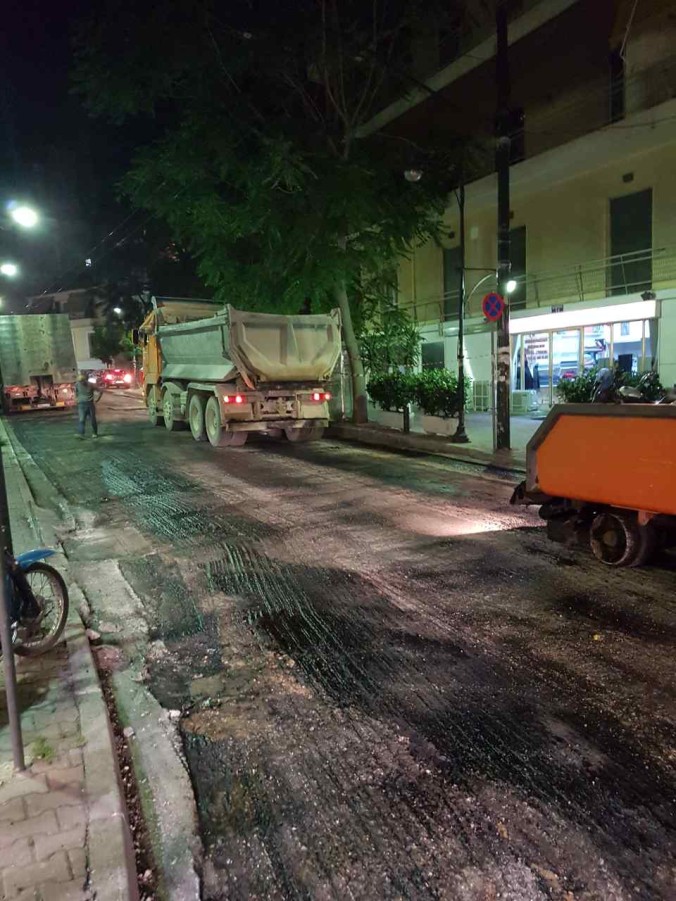 Ξεκίνησαν οι ανασφαλτώσεις στο Δήμο Βύρωνα