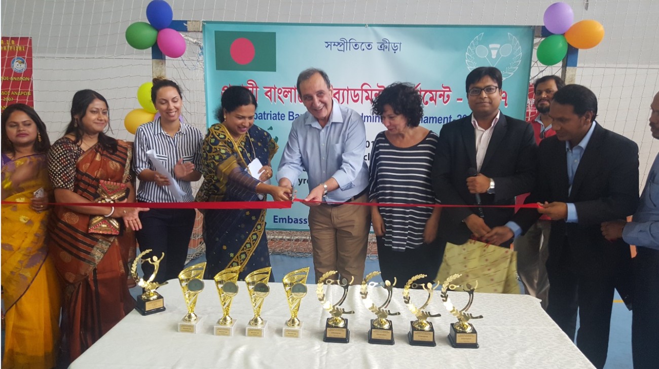 Τουρνουά Badminton στον Δ. Βύρωνα από την Πρεσβεία του Μπαγκλαντές