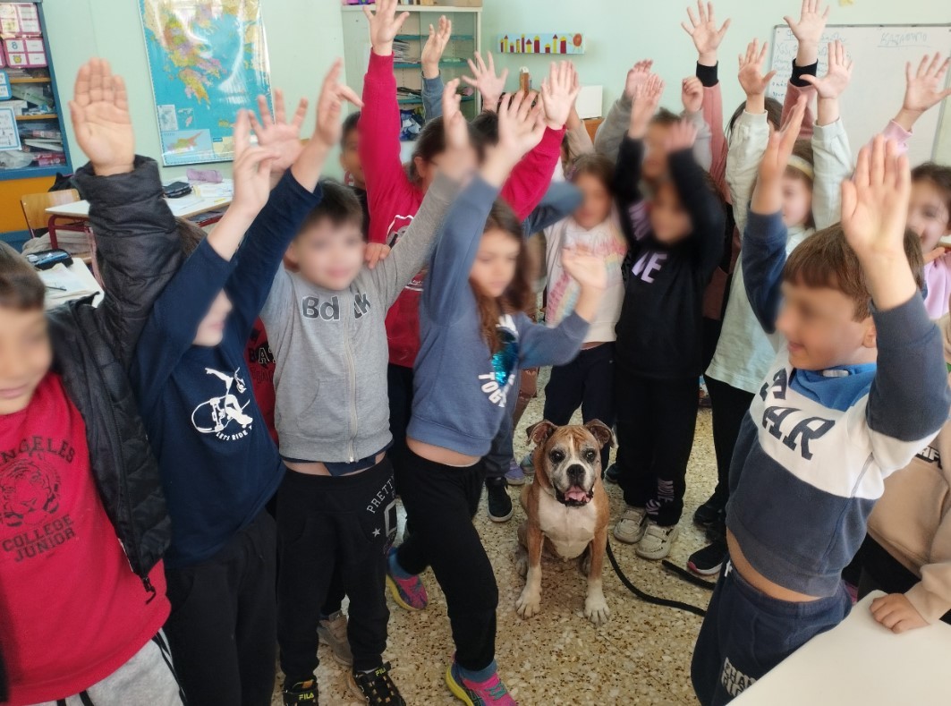 Συνεχίζεται το πρόγραμμα φιλοζωικής ευαισθητοποίησης στα σχολεία του Δήμου Βύρωνα με το 6o Δημοτικό Σχολείο