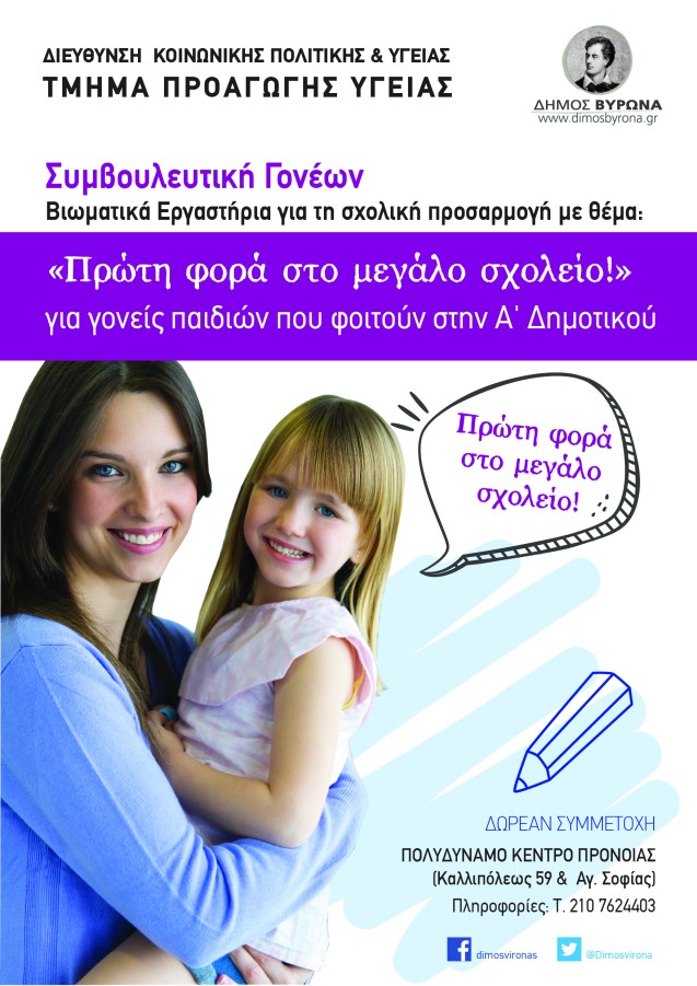 Συμβουλευτική Γονέων για τη Σχολική Προσαρμογή: 