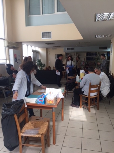 Με μεγάλη επιτυχία πραγματοποιήθηκε η Αιμοδοσία την Τετάρτη 7 Φεβρουαρίου 2018