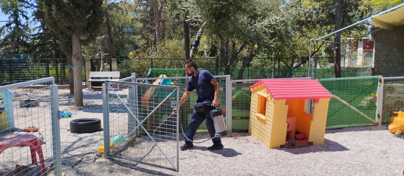 Τρίτη προγραμματισμένη απεντόμωση σε Βρεφικούς-Παιδικούς σταθμούς από το Δήμο Βύρωνα 