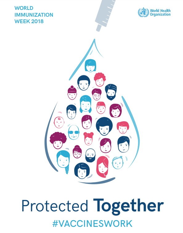 ΠΑΓΚΟΣΜΙΑ ΕΒΔΟΜΑΔΑ ΕΜΒΟΛΙΑΣΜΟΥ, 24-30 Απριλίου 2018