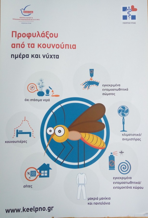 Καταπολέμηση Κουνουπιών για το έτος 2018