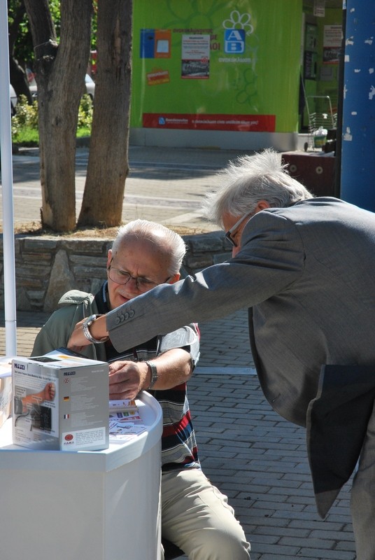 Δωρεάν μέτρηση πιέσεως πραγματοποίησε ο Δήμος Βύρωνα