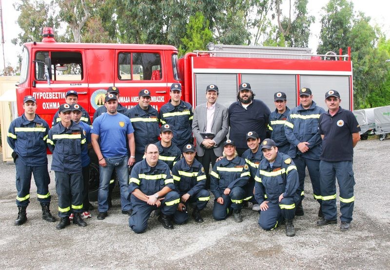 Επίσκεψη Αντώνη Σαμαρά στην Εθελοντική Ομάδα Δασοπροστασίας του Δήμου Βύρωνα
