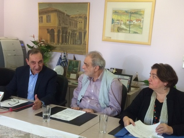 Κοινή Συνέντευξη Τύπου των Δημάρχων Βύρωνα - Ηλιούπολης και της Αντιπεριφερειάρχη Κ.Τ.Α. για το μεγάλο αντιπλημμυρικό έργο των δύο δήμων