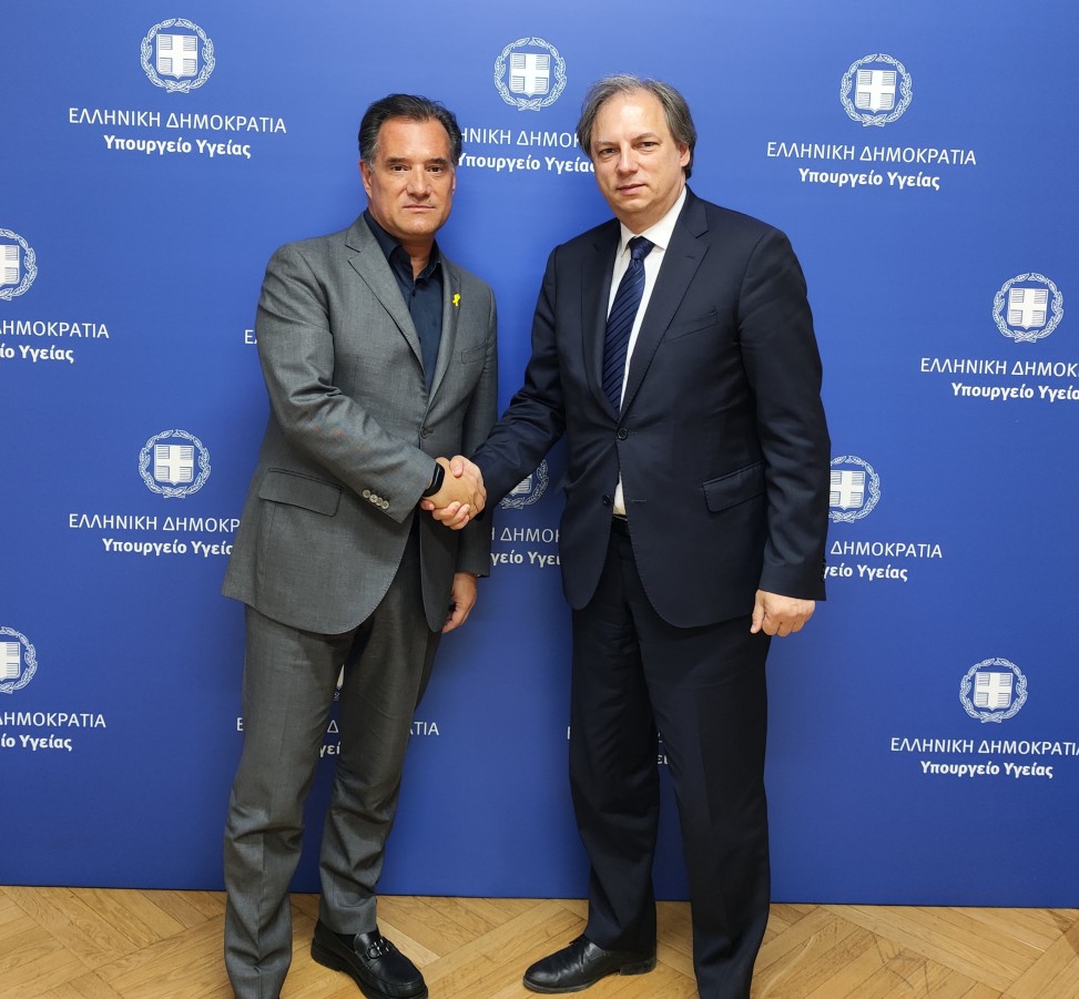 Συνάντηση του Δημάρχου Αλέξη Σωτηρόπουλου με τον Υπουργό Υγείας Άδωνι Γεωργιάδη για το Κέντρο Υγείας Βύρωνα