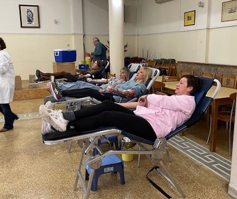 Με τεράστια επιτυχία έγινε η Αιμοδοσία που διοργάνωσε ο Δήμος Βύρωνα σε συνεργασία με το Γ.Ν.Α “Η Σωτηρία”