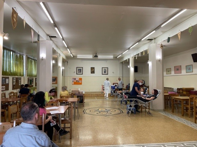 Με επιτυχία έγινε η Αιμοδοσία που διοργάνωσε ο Δήμος Βύρωνα σε συνεργασία με το Γ.Ν.Α 