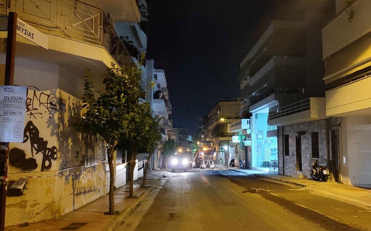 Άρχισαν οι νέες ασφαλτοστρώσεις στο Δήμο Βύρωνα!