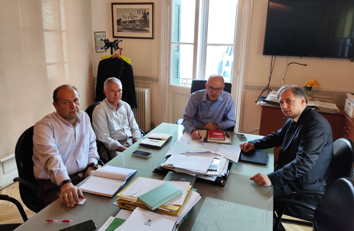 Συνάντηση Δημάρχου Βύρωνα με τον Διευθύνοντα Σύμβουλο ΟΑΣΑ