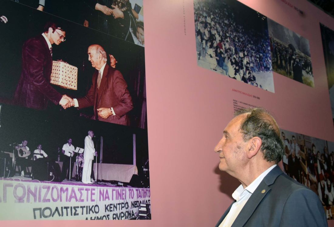 Ο Δήμος Βύρωνα και το Φεστιβάλ Βράχων τιμούν τον Δημήτρη Νικολαΐδη