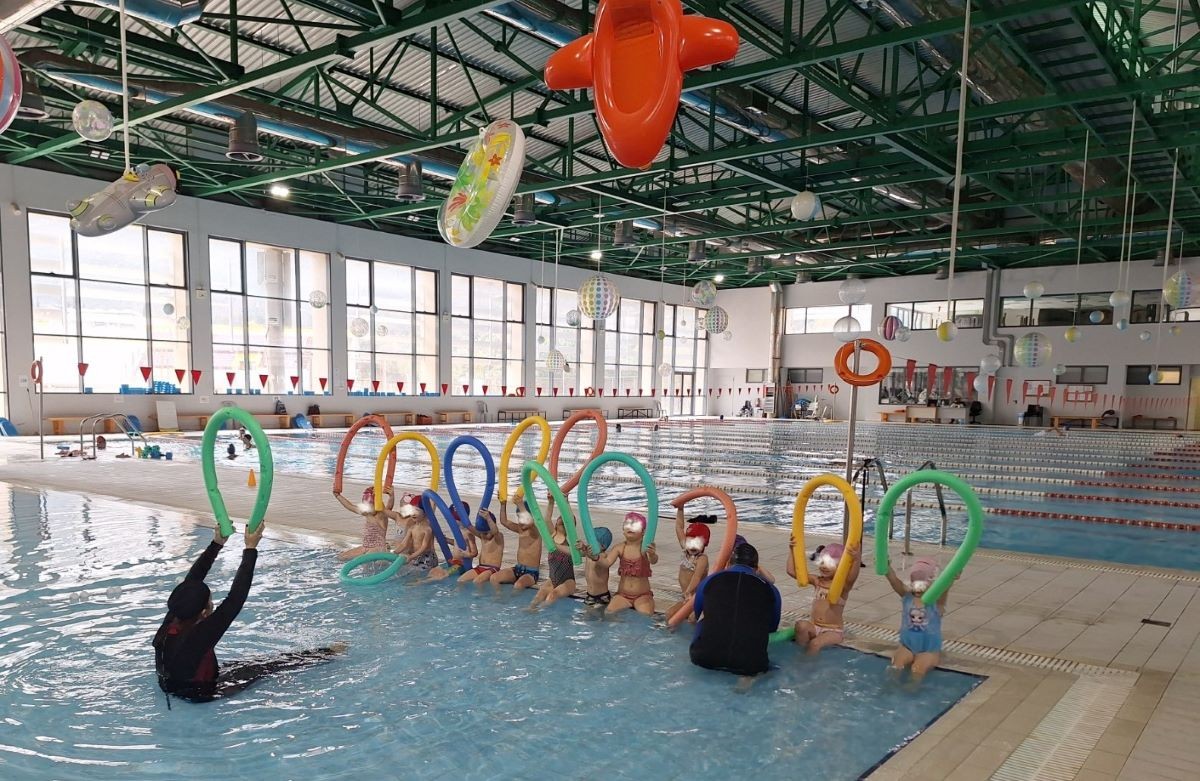 Τα παιδιά του 7ου Β.Π.Σ. φιλοξενήθηκαν στο Δημοτικό Κολυμβητήριο του Βύρωνα!