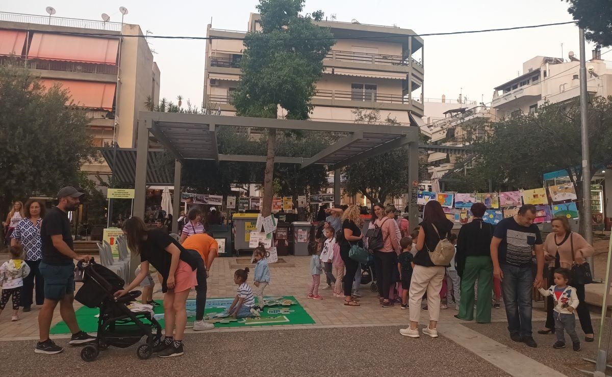 Μια σημαντική γιορτή για την πόλη, την ανακύκλωση και το περιβάλλον στην Πλατεία Φατσέα