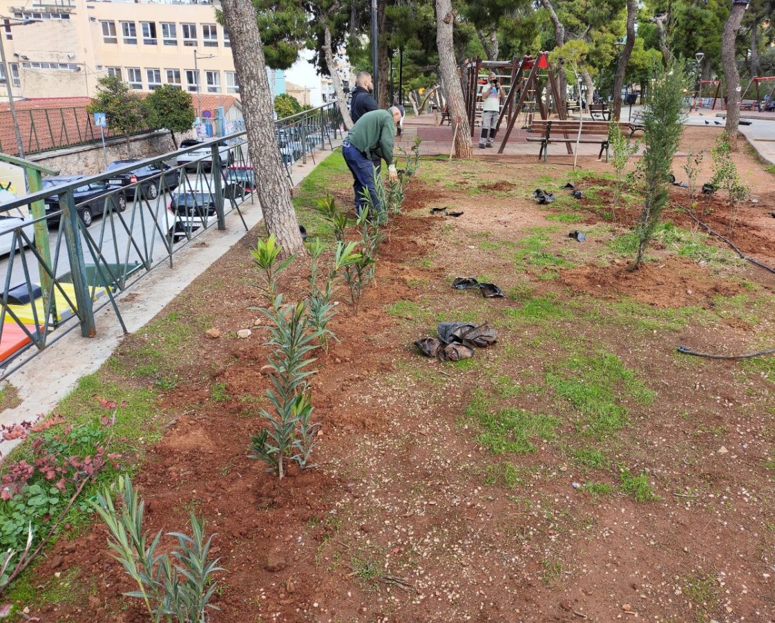 Πρώτη Πράξη Αναζωογόνησης του Άλσους Αγίας Τριάδας με 250 Φυτεύσεις