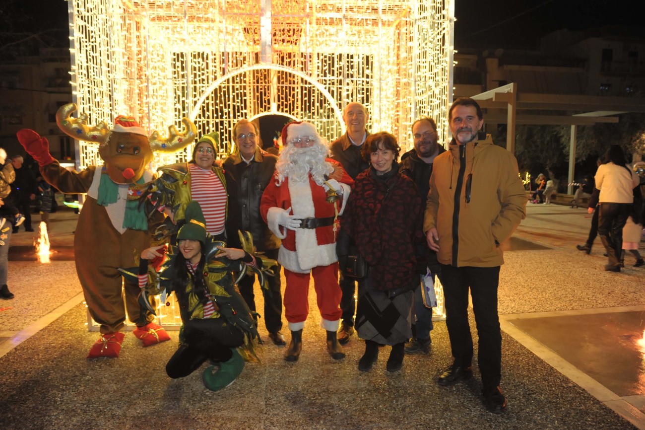 Μια όμορφη χριστουγεννιάτικη γιορτή στα 